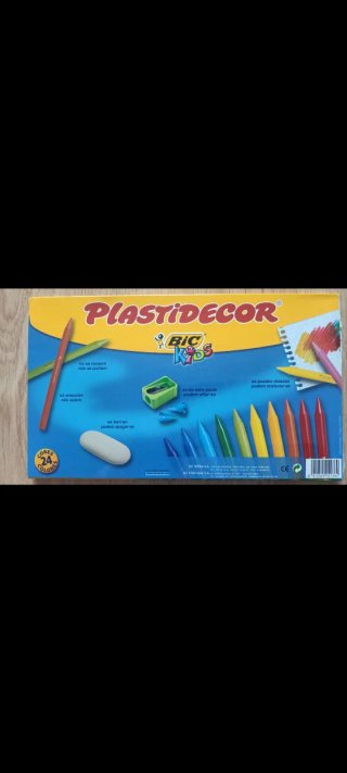 Caja 25 Colores Plastidecor BIC