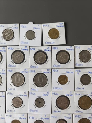 Lote 52 monedas de Grecia