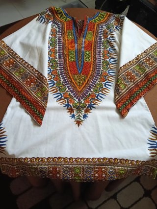 Túnica Dashiki Multicolor