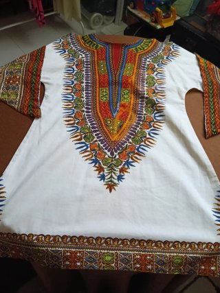 Túnica Dashiki Multicolor