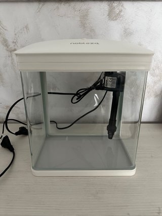 Acuario - Pecera Nobleza 7L Blanco