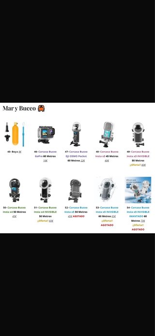 Carcasa GoPro Super Suit Protección y Buceo