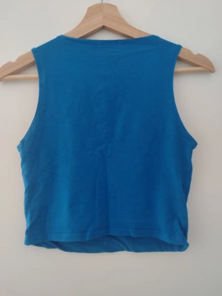 Top Stradivarius Azul