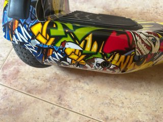Hoverboard con diseño graffiti