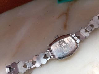 Reloj Lotus Comunión Plata y Blanco