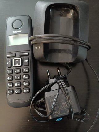 Teléfono Inalámbrico Gigaset Negro