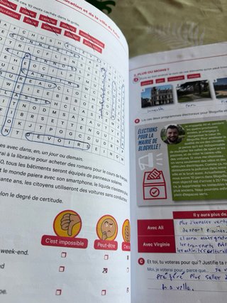 Libro Les blogueurs 4 (de ejercicios)