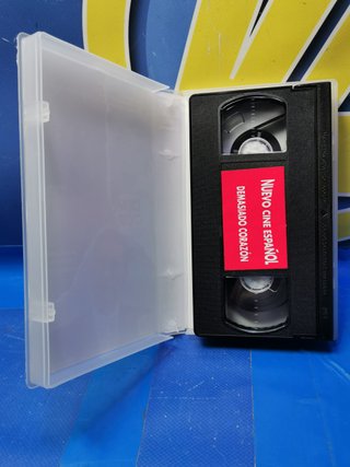 VHS, película en VHS, Demasiado corazón , Victoria Abril, Manuel Bandera, Pastora Vega