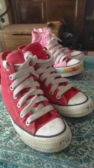Zapatillas Converse All Star Rosas Talla 36