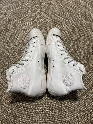 Converse Blancas Talla 44 Piel