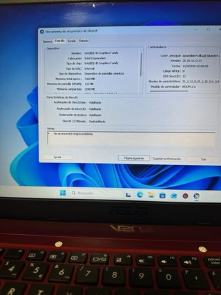 Portatil ASUS i5 • 8GB RAM • SSD 500GB Win 11 pro