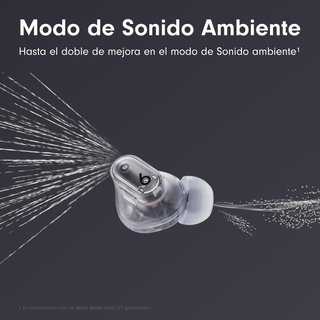 Beats Studio Buds+ Auriculares Inalámbricos Transp