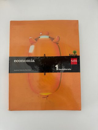Economía : 2o Bachillerato Savia