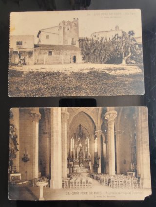 14 Postales Antiguas Montserrat y Snt. P. de Ribes