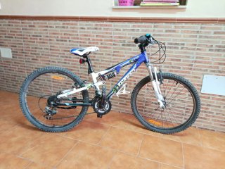 Bicicleta Colouer Randy FS 24 Azul