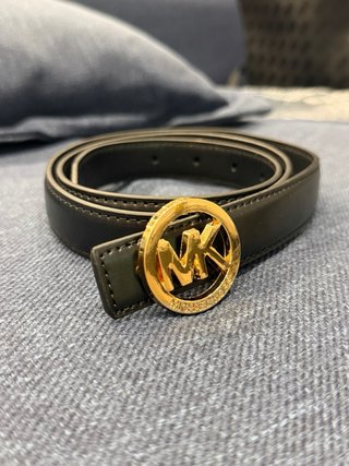 Cintura Michael Kors Nera Oro