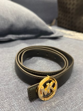 Cintura Michael Kors Nera Oro