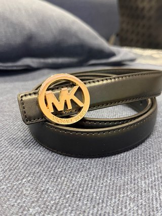 Cintura Michael Kors Nera Oro
