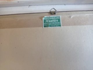 Antica stampa Caccia con cani