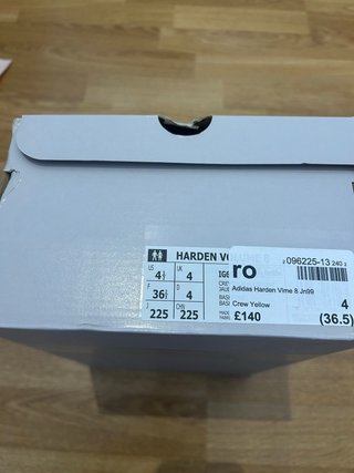 Zapatillas Adidas Harden Baloncesto Amarillas