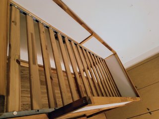 Cama litera juvenil de madera de pino