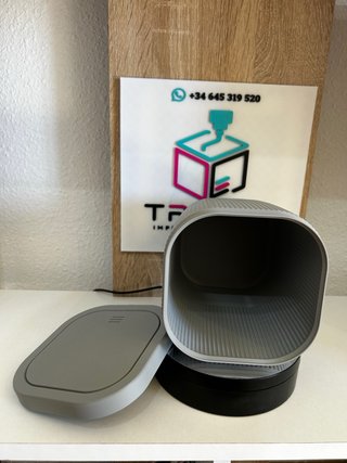 Papelera Escritorio Diseño 3D