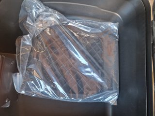 Baúl Top Case para moto 2 cascos 52 litros