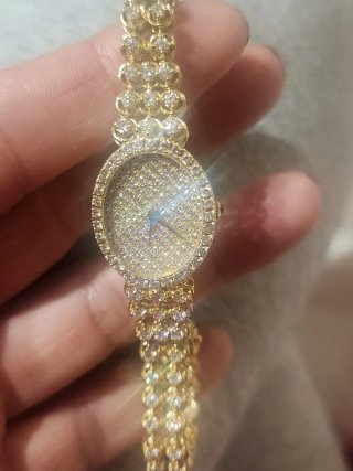 Reloj 18k Oro Diamantes Naturales