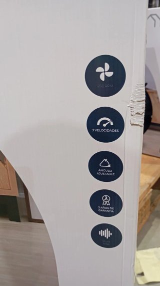 Ventilador de Suelo Fulmo 75W