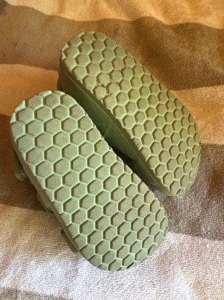Sandali bambina e bambino verdi taglia 22