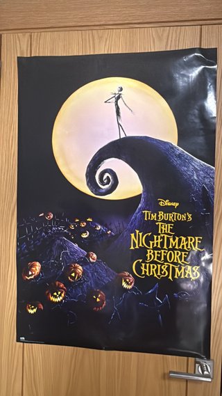 Póster Pesadilla Antes de Navidad Disney