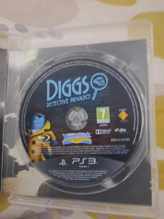Juego PS3 Diggs Detective Privado Wonderbook