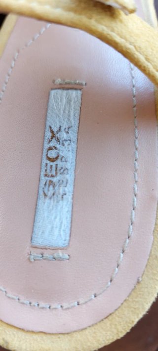 Sandalias Geox Amarillas