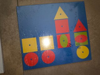 Lote material educativo ensartable nuevo