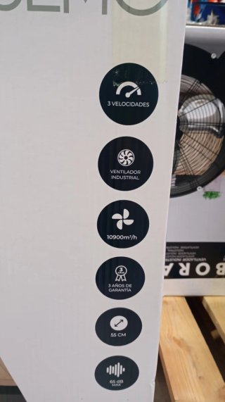 Ventilador Industrial Fulmo BORA