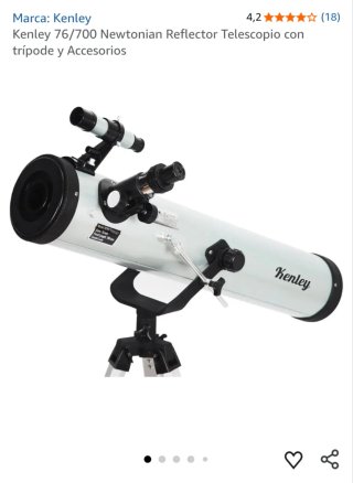Telescopio Kenley 76/700 Reflector