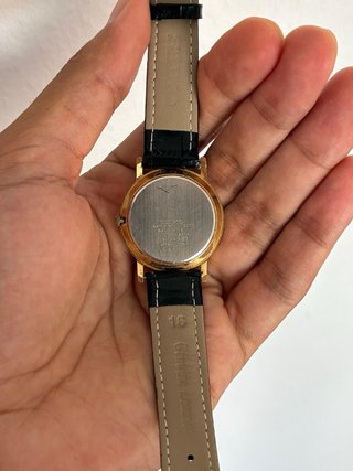 Reloj Seiko Vintage Dorado y Negro Años 90