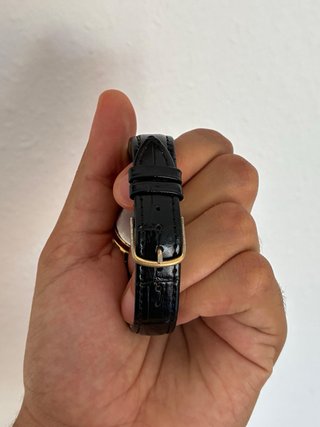 Reloj Seiko Vintage Dorado y Negro Años 90