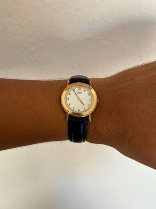 Reloj Seiko Vintage Dorado y Negro Años 90