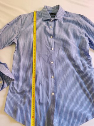 Camisa Cortefiel Rayas Hombre Azul