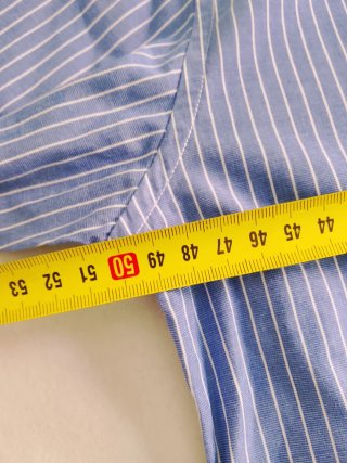 Camisa Cortefiel Rayas Hombre Azul