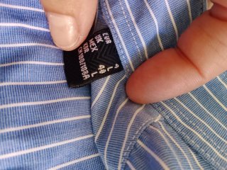 Camisa Cortefiel Rayas Hombre Azul