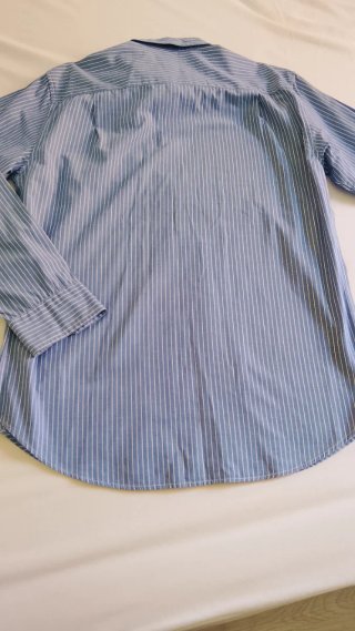 Camisa Cortefiel Rayas Hombre Azul