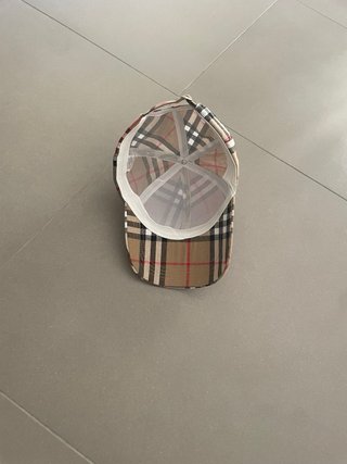 Cappellino Burberry Beige Check