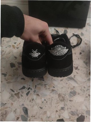 Jordan 1 Retro Travis Scott Black Phantom EU39