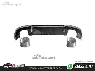 DIFUSOR TRASERO AUDI A3 8V SEDAN LOOK RS