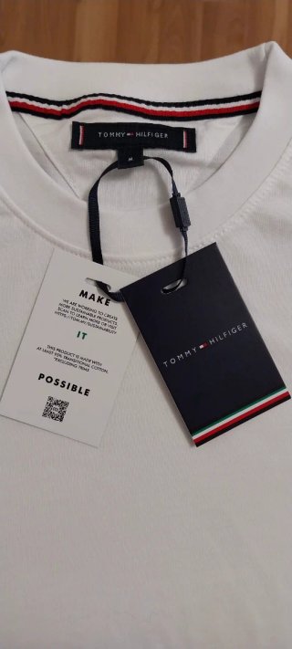 T-shirt Tommy Hilfiger Branca Tamanho M