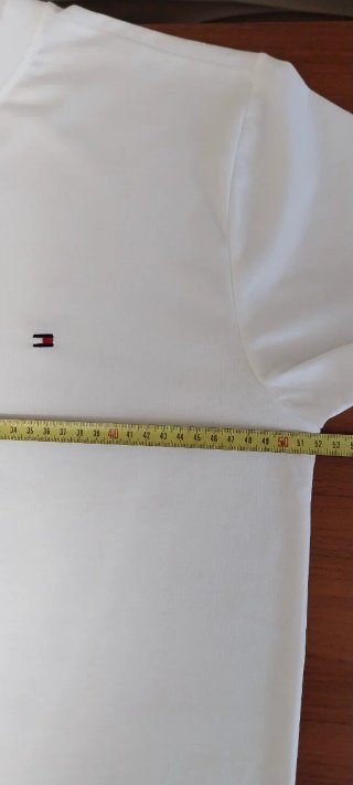 T-shirt Tommy Hilfiger Branca Tamanho M