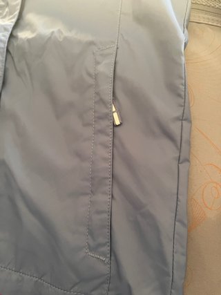 Chubasquero Columbia Talla S Azul/Rosa
