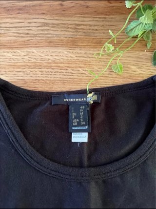 Maglia Just Cavalli Nera con Logo Cubo